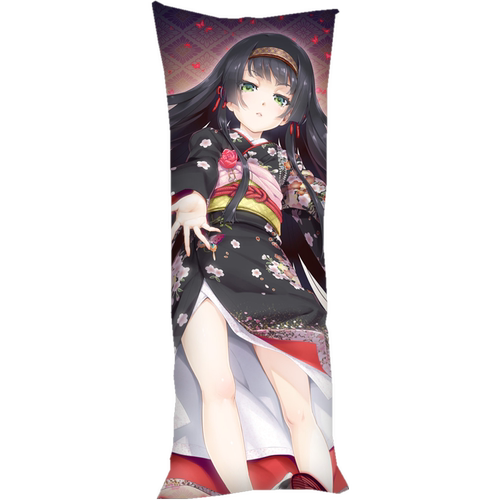 美少女万华镜莲华动漫游戏周边宅男宿舍定制等身抱枕长抱枕靠枕套