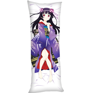 五更琉璃黑猫等身抱枕 俺妹高坂桐乃新垣绫濑长抱枕动漫周边定制