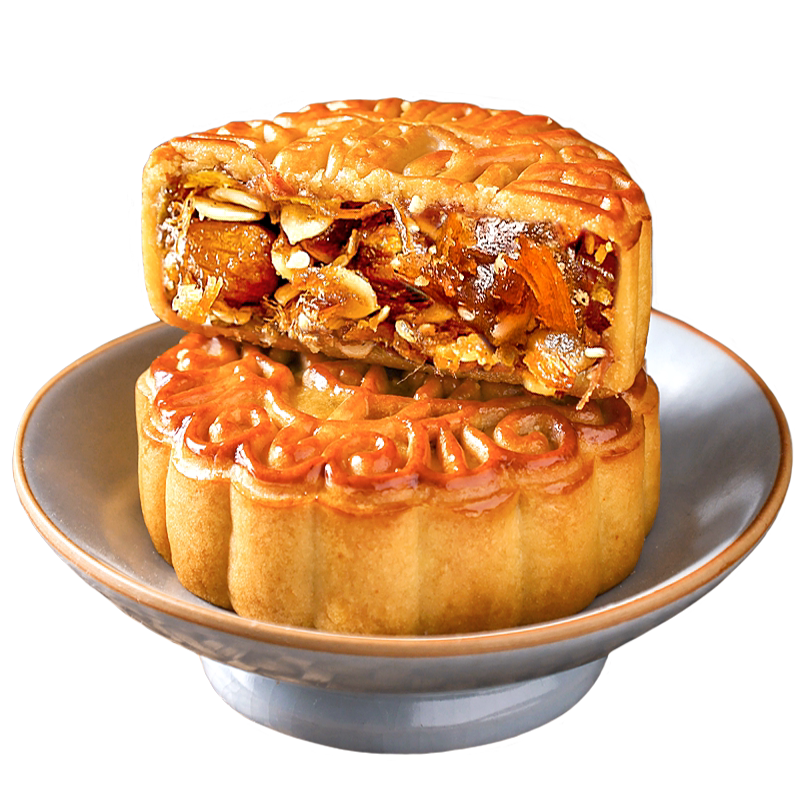广西五仁叉烧月饼精美礼盒