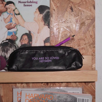 Heymen黑门原创杜邦纸防水笔袋