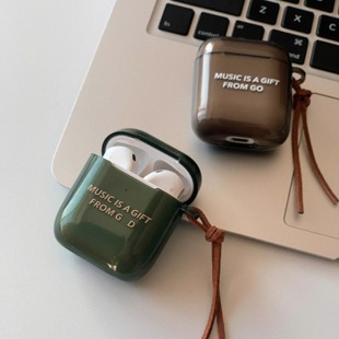 Heymen黑门 AirPods1 音乐是他给 3代pro代耳机套软壳 礼物