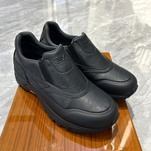 173245336 休闲运动鞋 路卡迪龙秋冬全牛皮防滑耐磨一脚蹬时尚 男士