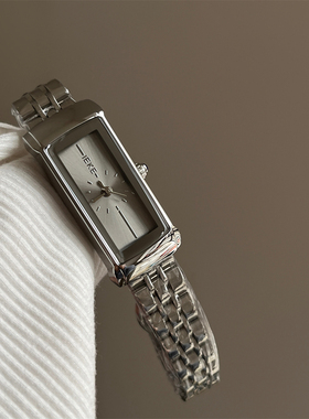 IEKE轻奢高级格雷灰色手表女ins冷淡风小众轻奢时尚女士表石英表