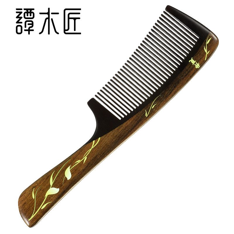 谭木匠牛角梳礼盒仲夏天然角木梳子女士长发专用蓬松头皮经络按摩使用感如何?