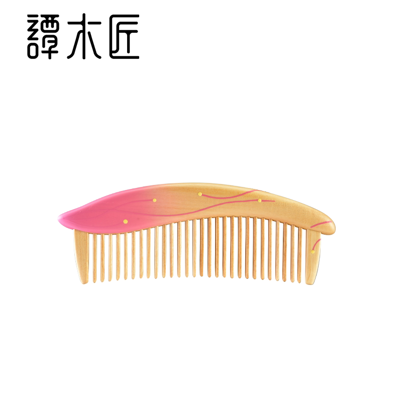 谭木匠时尚木梳子礼物送女生图片
