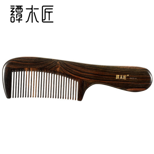 谭木匠天然黑檀木梳子礼盒HET3-6
