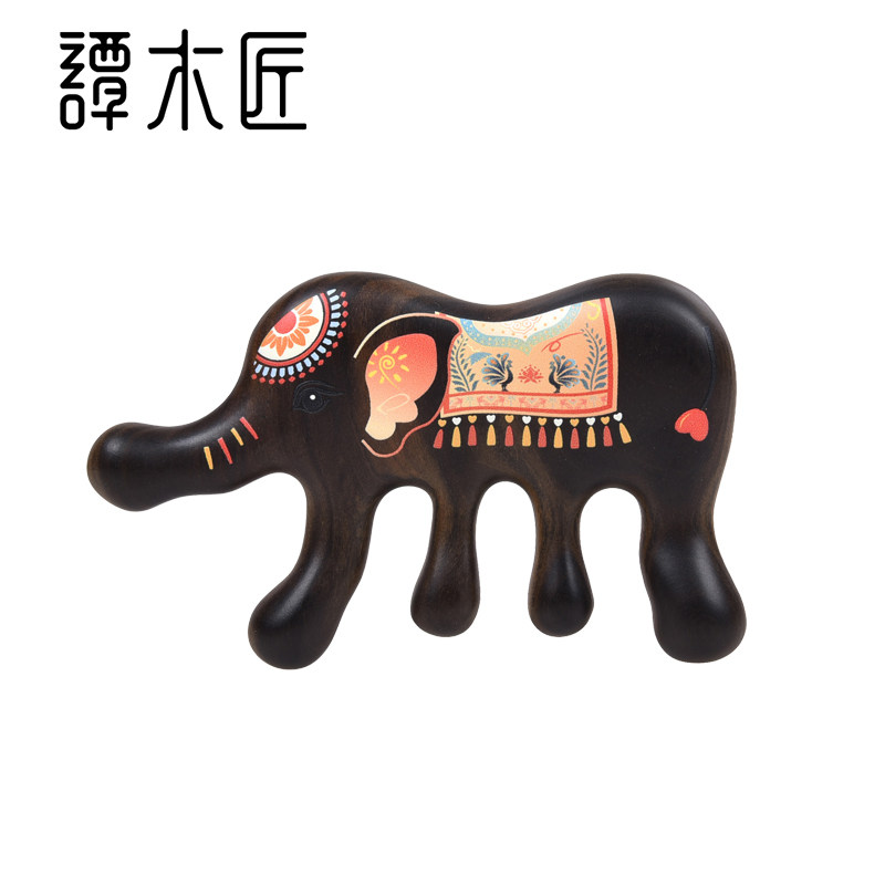 谭木匠心意之礼吉祥相伴拨筋经络梳按摩梳天然护发家用开学礼物图片