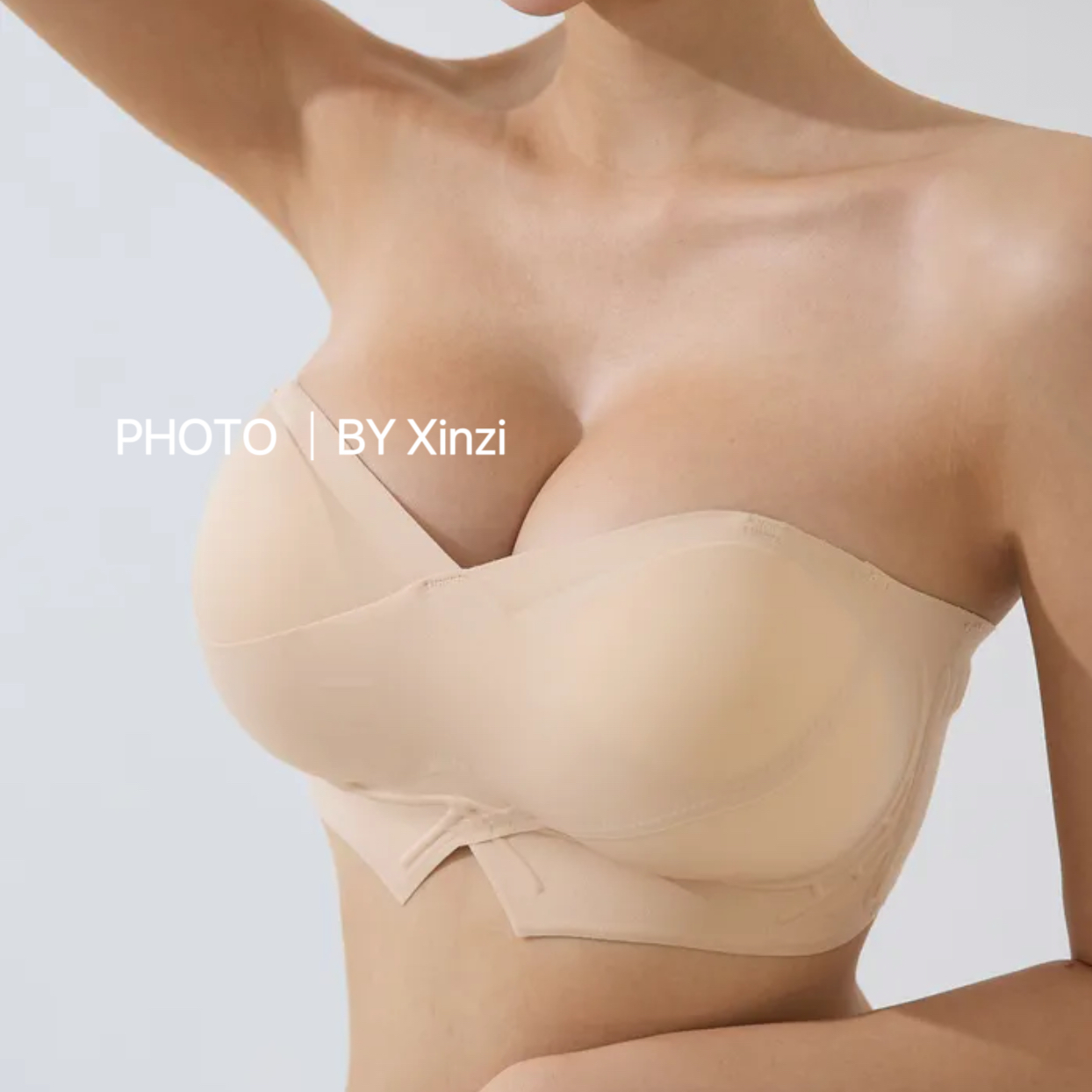 韩国代购性感辣妹无肩带抹胸内衣