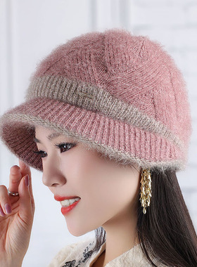 针织帽毛线帽出游逛街休闲女