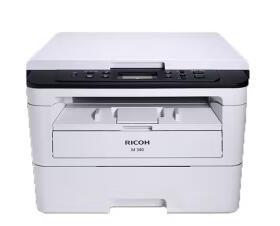 理光M340/M340w黑白自动双面打印有线无线打印A4复印扫描三合一