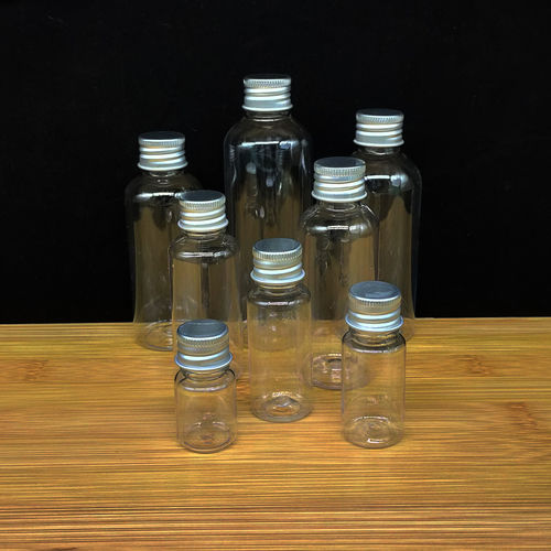 5ml102螺口铝盖透明塑料