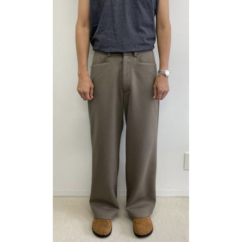 现货 jmacuuuu P008 OmarAfridi x K8.0 日本进口空气层 针织西裤