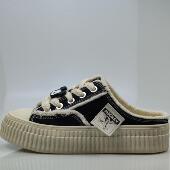 德训鞋 女帆布鞋 24年全新正品 春秋新款 热家女款 断码 半托包头拖拖鞋