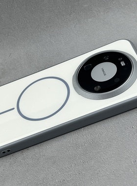 适用华为mate80Promax手机壳磁吸白色光面mate80保护套新款Mate80RS高级感mate80Pro硬底软边