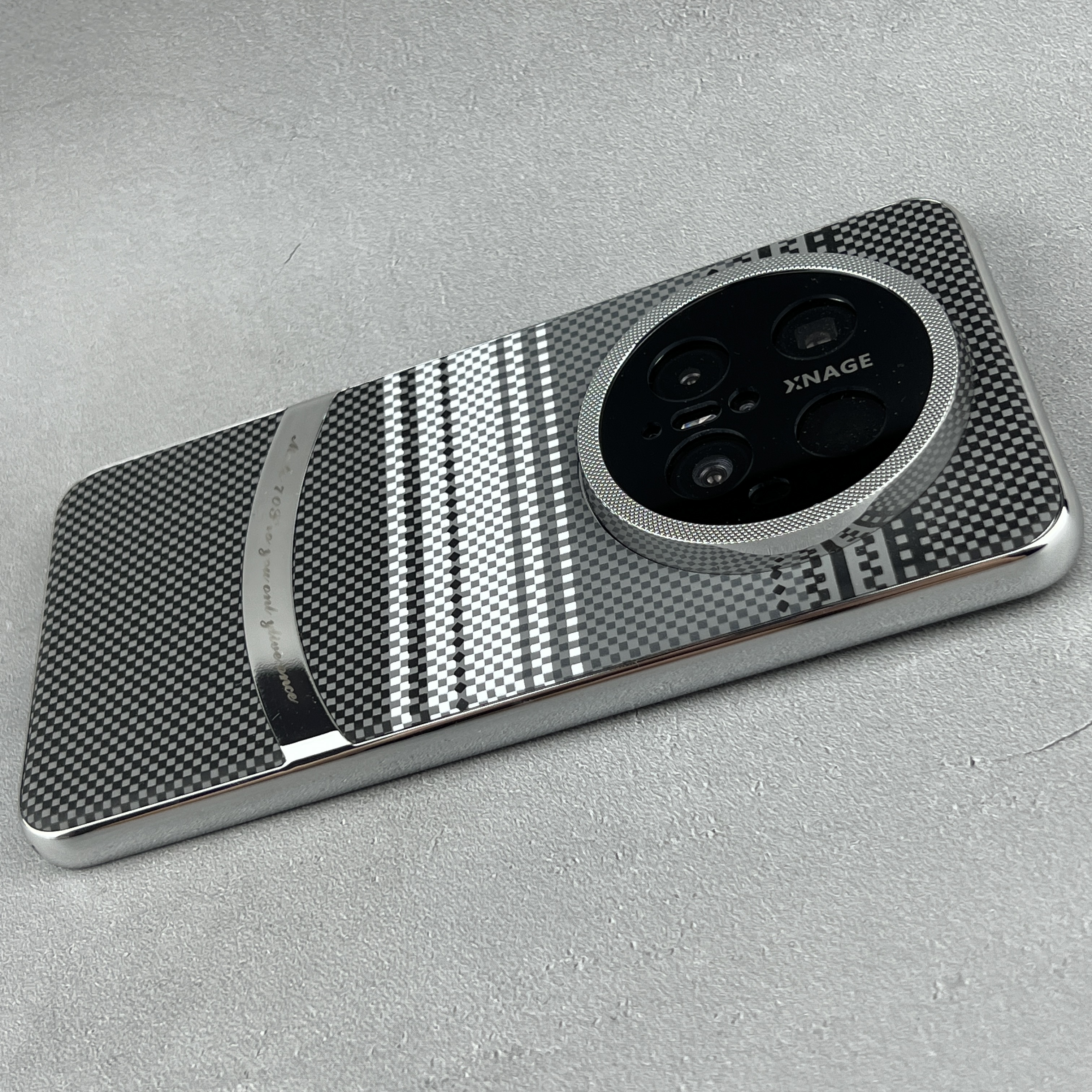 适用Mate70pro手机壳曜石灰纤维纹mate70RS保护套男女mate70Pro+奢华高级感mate60Pro保时捷60RS