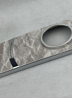 适用Mate80promax手机壳灰色渐变冰感丝绒纹mate70RS保护套男女mate80RS奢华高级60Pro男女80RS硬Mate70Pro