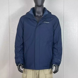 Columbia哥伦比亚2023秋冬男款热能700蓬羽绒三合一冲锋衣XE1504