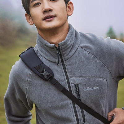 24秋冬Columbia哥伦比亚抓绒衣男士户外运动摇粒绒夹克外套AE3039