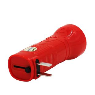 久量LED充电手电筒强光红色喜庆结婚礼喜事字超亮远射家用手电筒