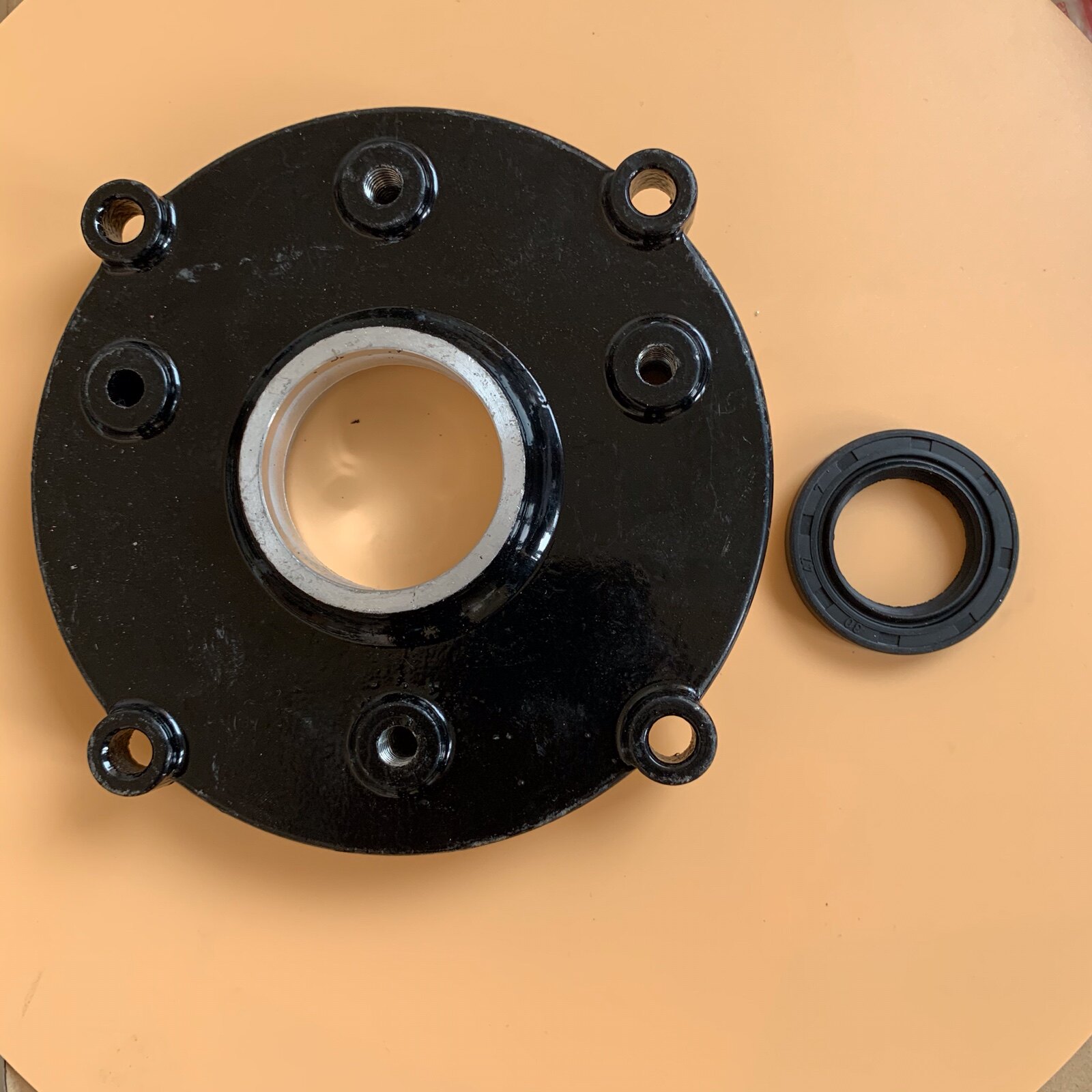 洋马插秧机配件高速老款汽油vp6前车轴齿轮箱轴承壳前箱壳盖包邮