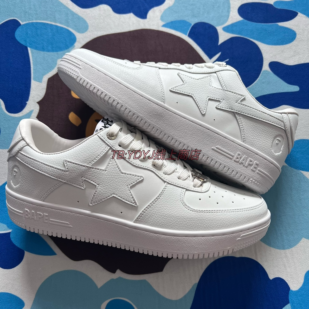 thumbnail for Bapesta Sk8 Dunk Shark Batman Melody Patent Leather Vibe Trendy Street Low Ankle Casual Sneakers