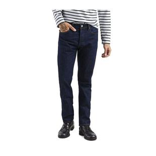 深蓝直筒日常通勤男裤 代购 耐磨修身 牛仔裤 Levis李维斯男士