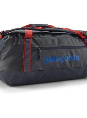 代购PATAGONIA男女旅行包大容量多口袋可调节肩带防水灰色红色