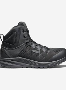 代购KEEN男士徒步鞋防水防滑缓震工作鞋中帮系带户外鞋