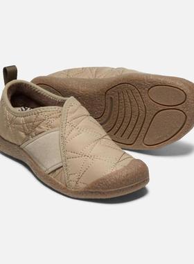 代购KEEN女士休闲鞋防滑保暖轻量户外鞋套脚低帮徒步鞋