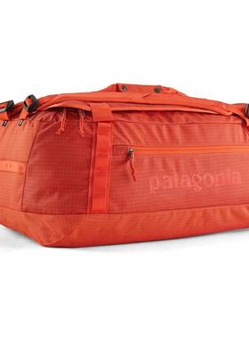 代购PATAGONIA男女旅行包大容量多口袋设计可调节肩带防水橙色
