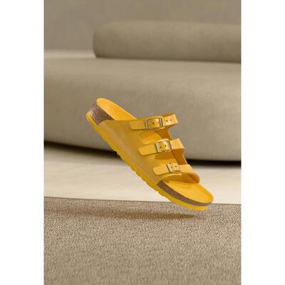 海外代购Birkenstock女士拖鞋防滑透气平底双带夏季日常居家外穿