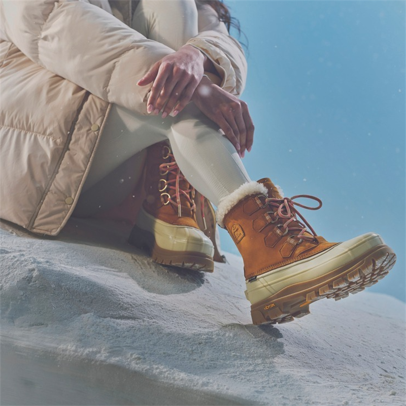 sorel冰熊防水女雪地靴