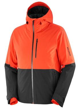 代购SALOMON萨洛蒙男士冲锋衣防风耐磨防水保暖户外登山外套