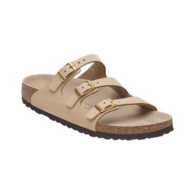 海外代购Birkenstock女士拖鞋轻便软底三带平底日常休闲外穿拖鞋
