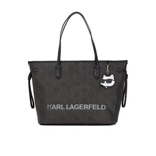 代购Karl Lagerfeld女士单肩包顶部拉链开合内部拉链口袋