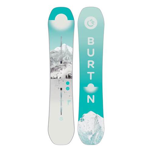 Burton女士单板滑雪板精准操控