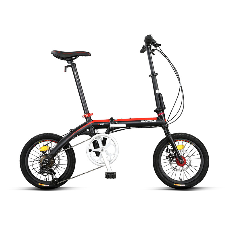 邦德富士达折叠自行车16寸7速