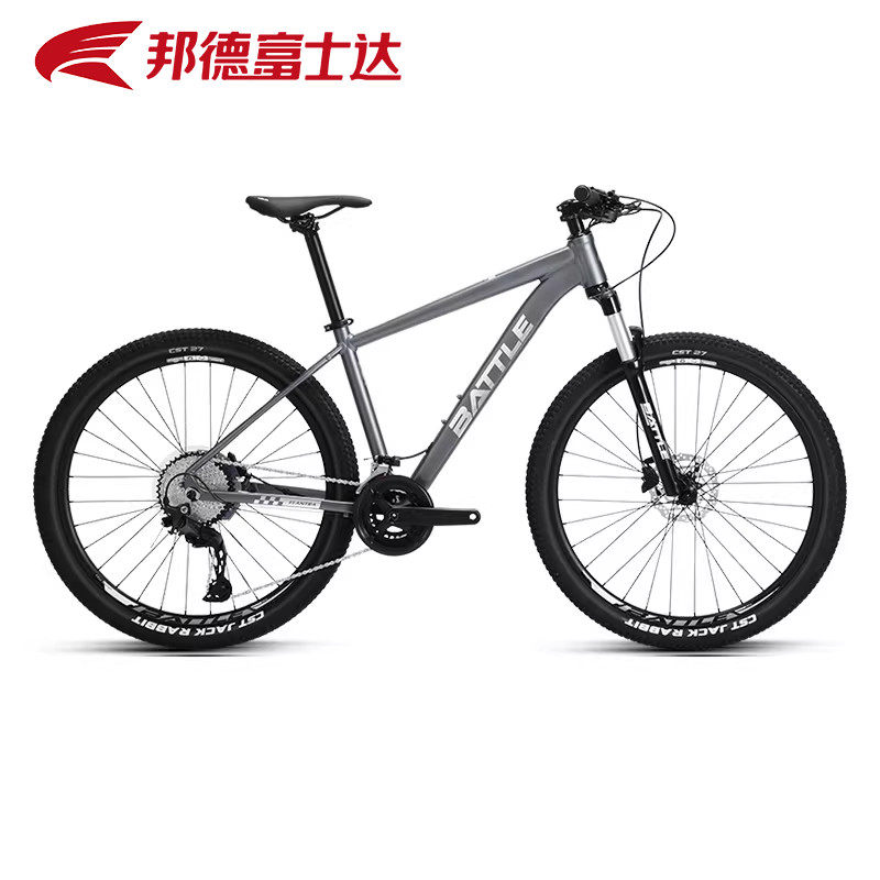 邦德富士达山地自行车20速禧玛诺油碟越野赛车大轮胎成人男FTF600