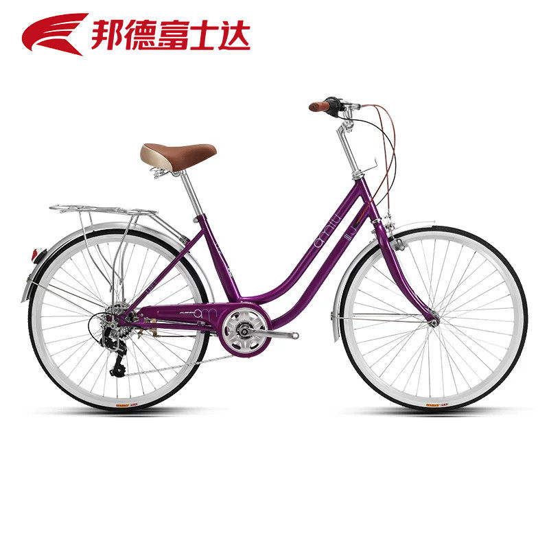 富士达女士自行车24寸26寸通勤车