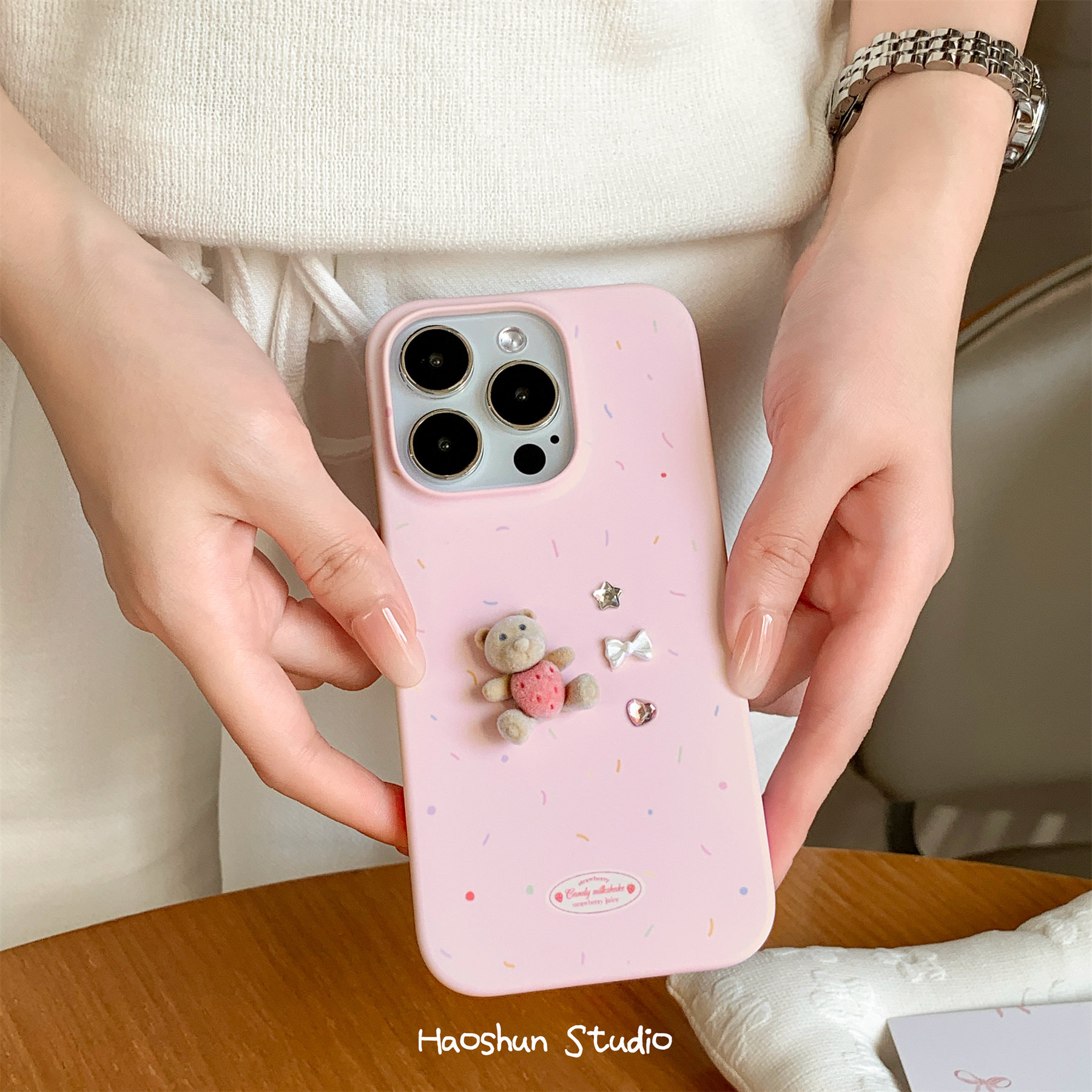 糖果小熊适用于三星S24Ultra磨砂菲林硬壳S21Ultra小众S23防摔S22+手机壳S21+/s23ultra创意简约INS三星S25+,3C数码配件,手机保护套/壳,淘宝优惠券,粉丝福利购,淘宝优惠卷