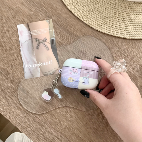 拼贴小屋AirPods可爱光面耳机壳