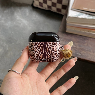 棕豹纹适用于高级感保护套