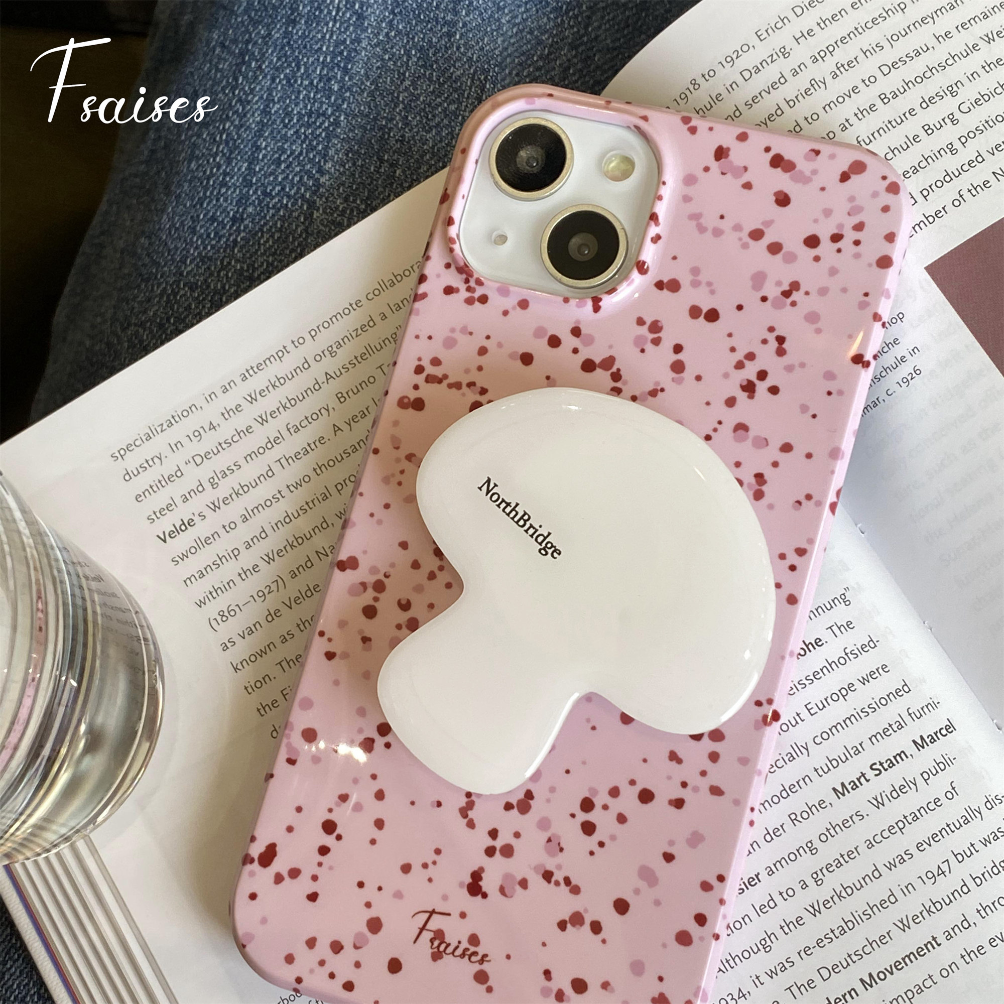 粉底渐变适用于三星S24Ultra艺术菲林硬壳S23+小众设计S21Ultra半包s25+手机壳支架S22光面女款新款ins保护套,3C数码配件,手机保护套/壳,淘宝优惠券,粉丝福利购,淘宝优惠卷