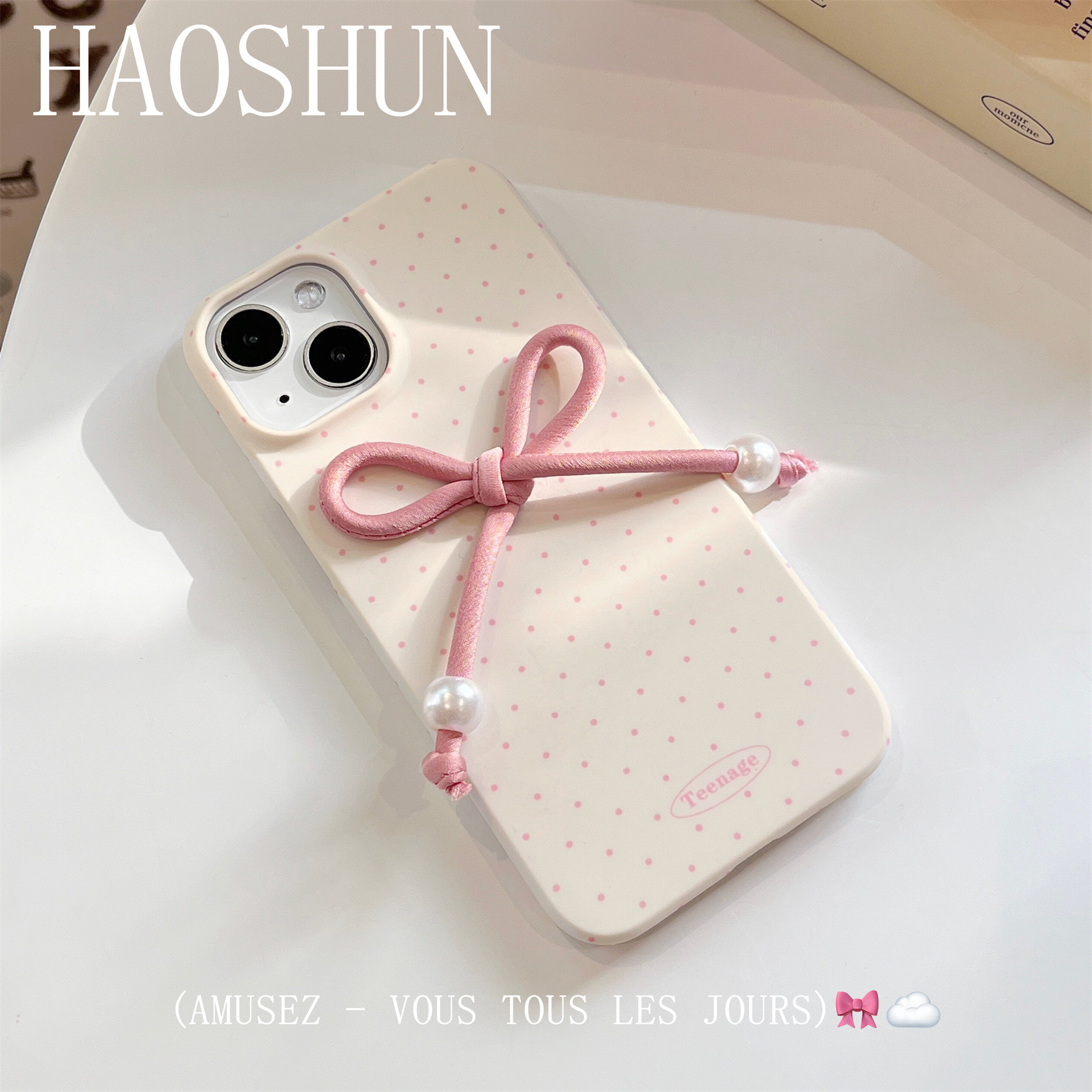 iPhone15pro菲林小众少女硬壳