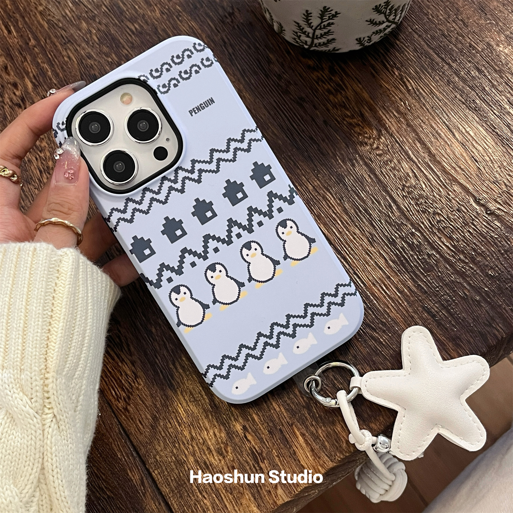 iPhone16pro磨砂全包菲林硬壳