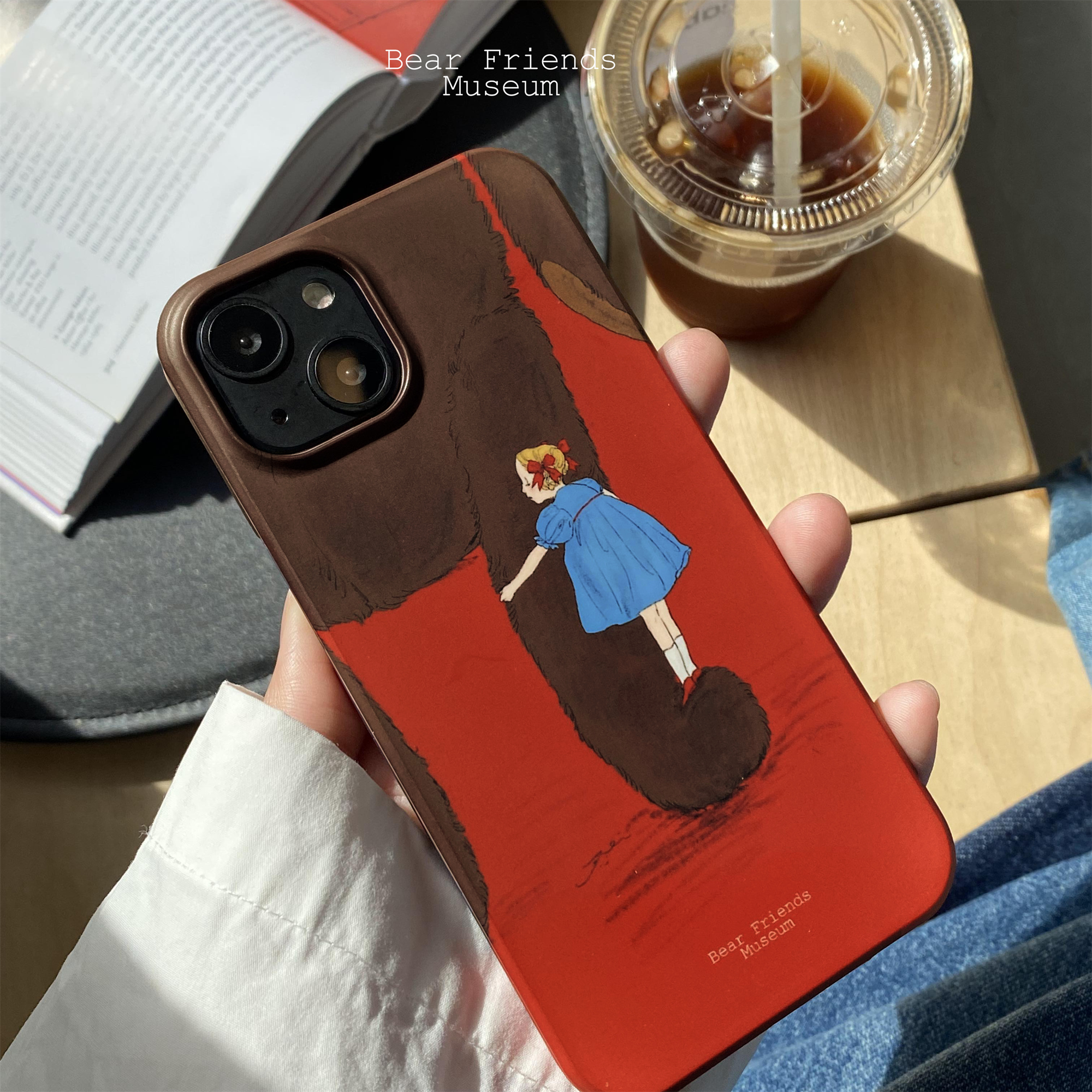 苹果14pro亚克力个性磨砂手机壳