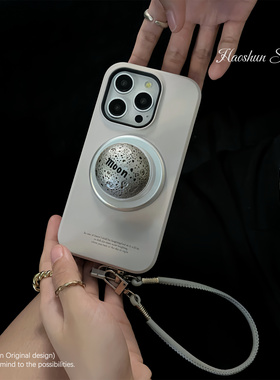 炭灰色适用于iphone17PROMAX/12/11/13pro手机壳磨砂二合一全包菲林15PRO/16PRO简约小众硬壳13mini/14plus