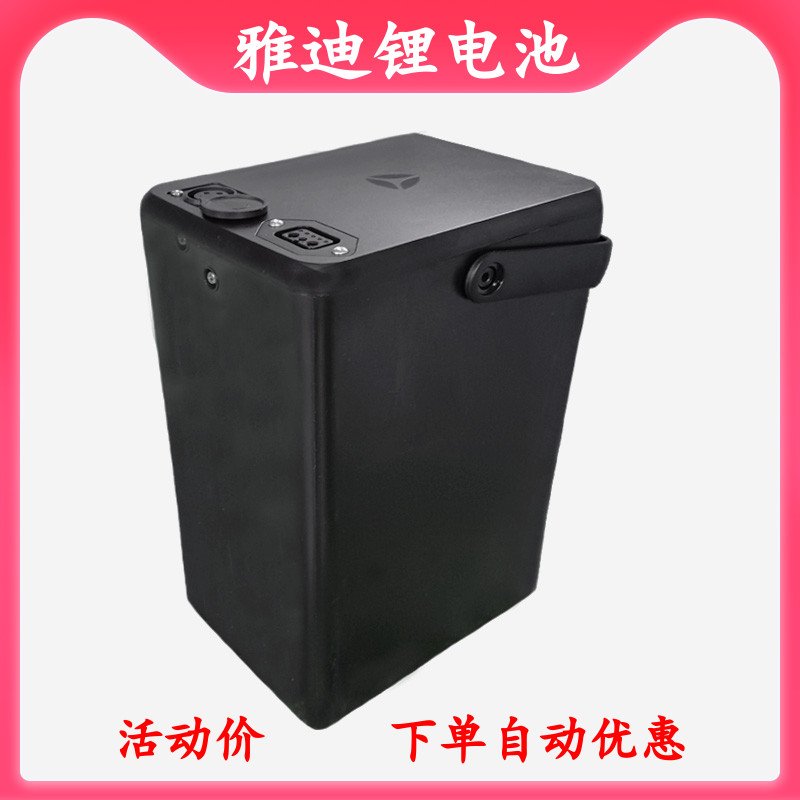 雅迪电动车锂电池48V20AH25ahQ1/V1/V5/V20专用电瓶