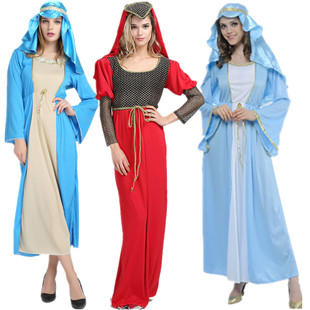 万圣节阿拉伯服装迪拜中东土豪长袍生日聚会搞笑网红派对衣服道具