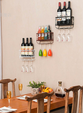 红酒杯架倒挂家用红酒架壁挂高脚杯架创意吊杯架葡萄酒架欧式杯架